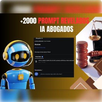 +2000 Prompts de IA para Abogados