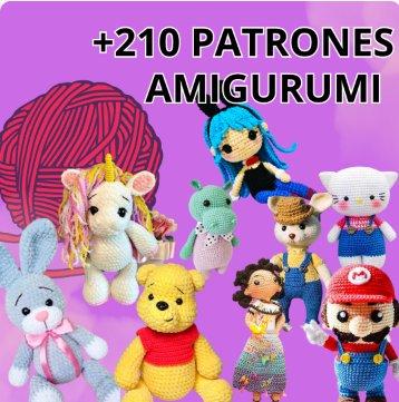 +200 Patrones Amigurumi Paso a Paso