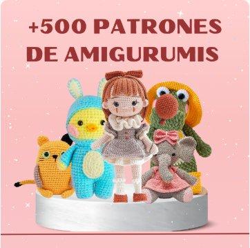 Ebook de +500 Patrones Amigurumis