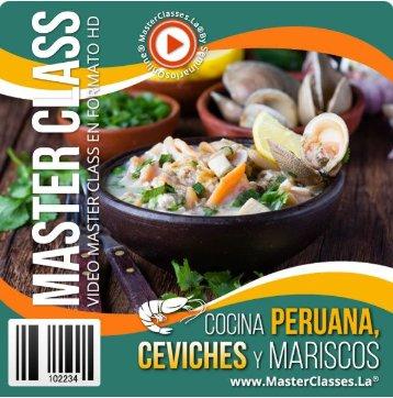 Cocina Peruana, Ceviches y Mariscos