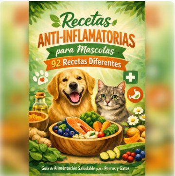 92 Recetas Anti-Inflamatorias para Mascotas
