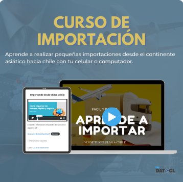 Curso de importación de China a Chile
