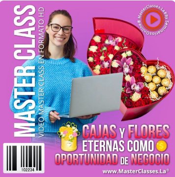 Cajas y Flores Eternas como Oportunidad de Negocio