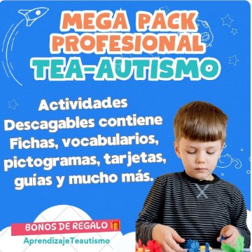 Mega Pack Profesional: Actividades TEA-Autismo