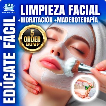 Megapack Limpieza Profunda + Hidratación + Maderoterapia Facial